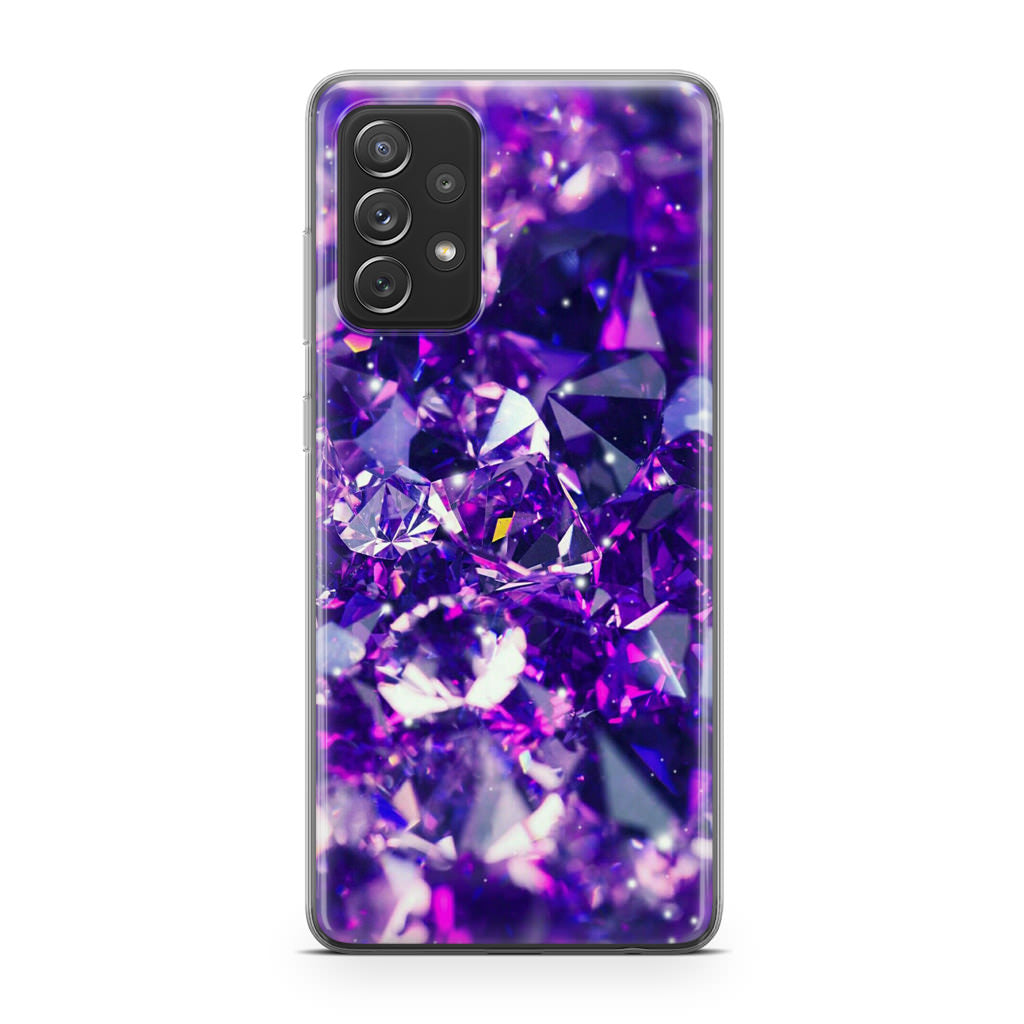 Purple Crystal Galaxy A53 5G Case