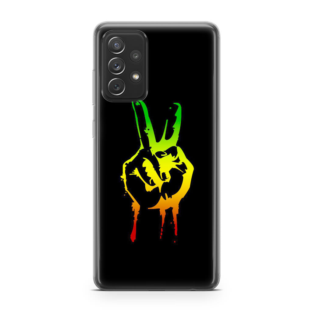 Reggae Peace Galaxy A53 5G Case