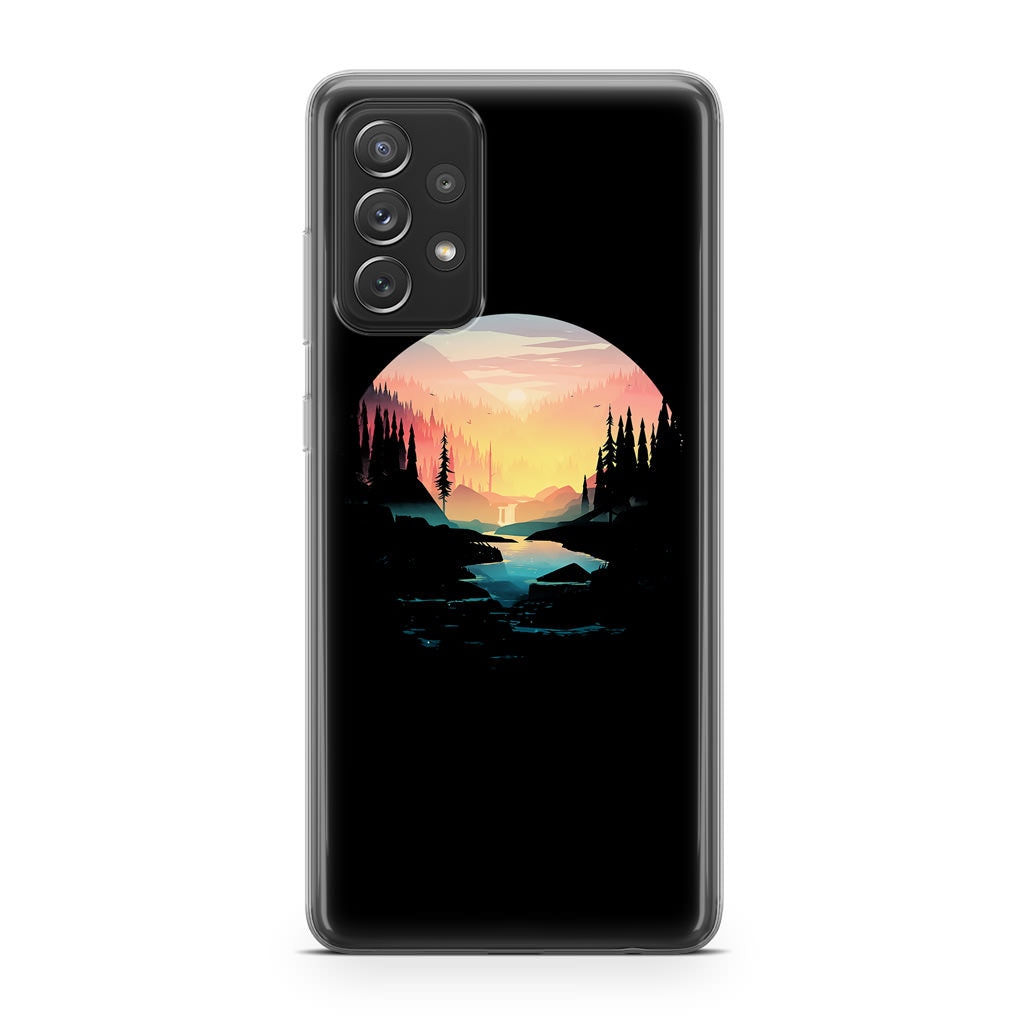 River Path at Dusk Galaxy A53 5G Case