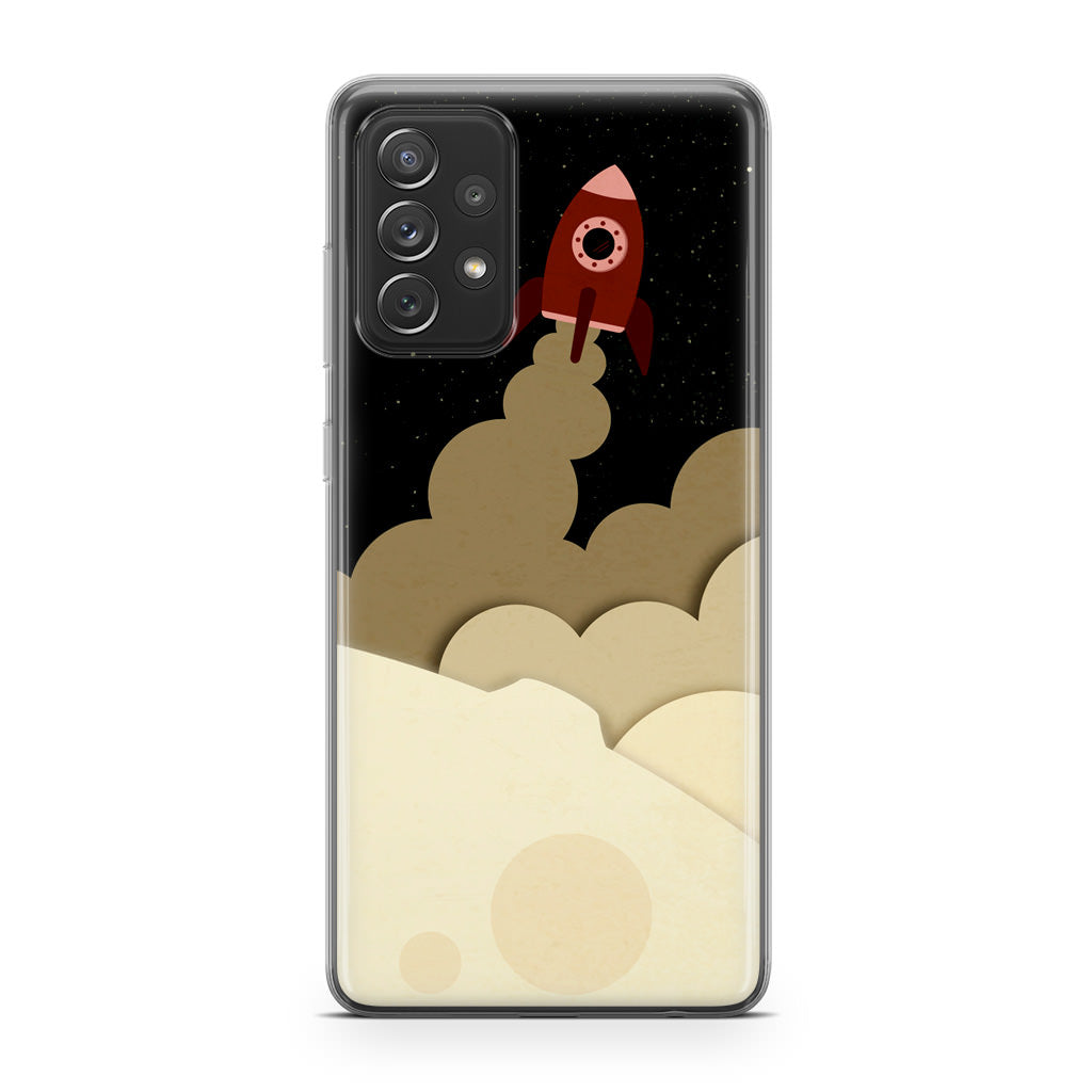 Rocket Ship Galaxy A53 5G Case
