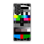 Scheme Pause TV Colorful Mesh Galaxy A23 5G Case