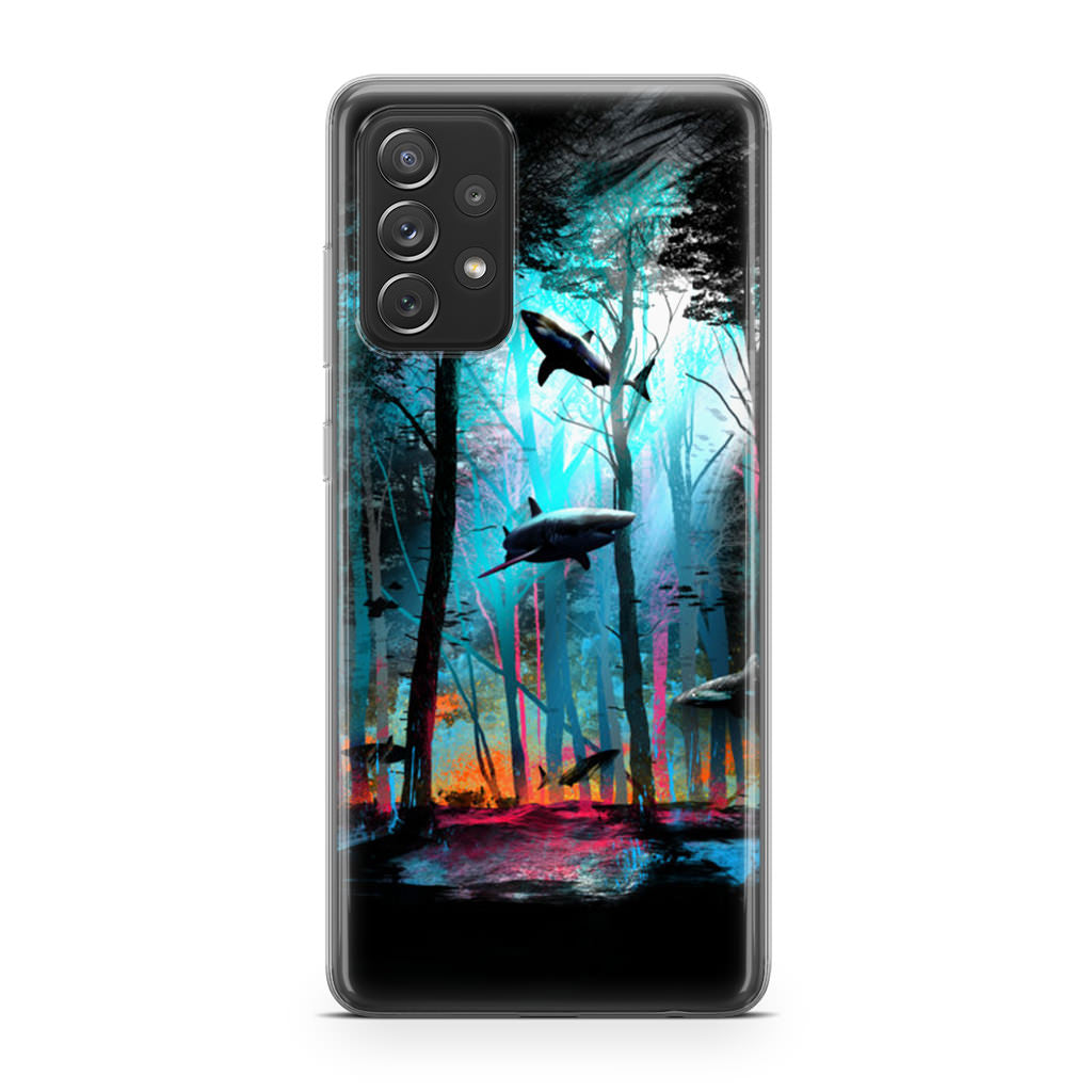 Shark Forest Galaxy A23 5G Case