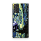 Skellington on a Starry Night Galaxy A23 5G Case