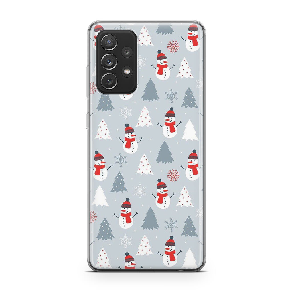 Snowmans Pattern Galaxy A23 5G Case