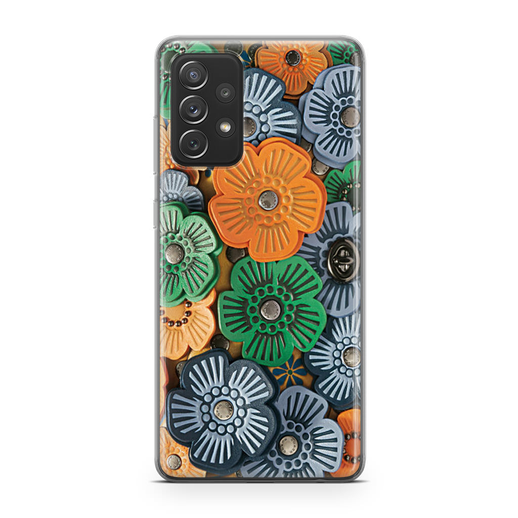 Tea Rose Applique Galaxy A53 5G Case