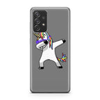 Unicorn Dabbing Grey Galaxy A53 5G Case