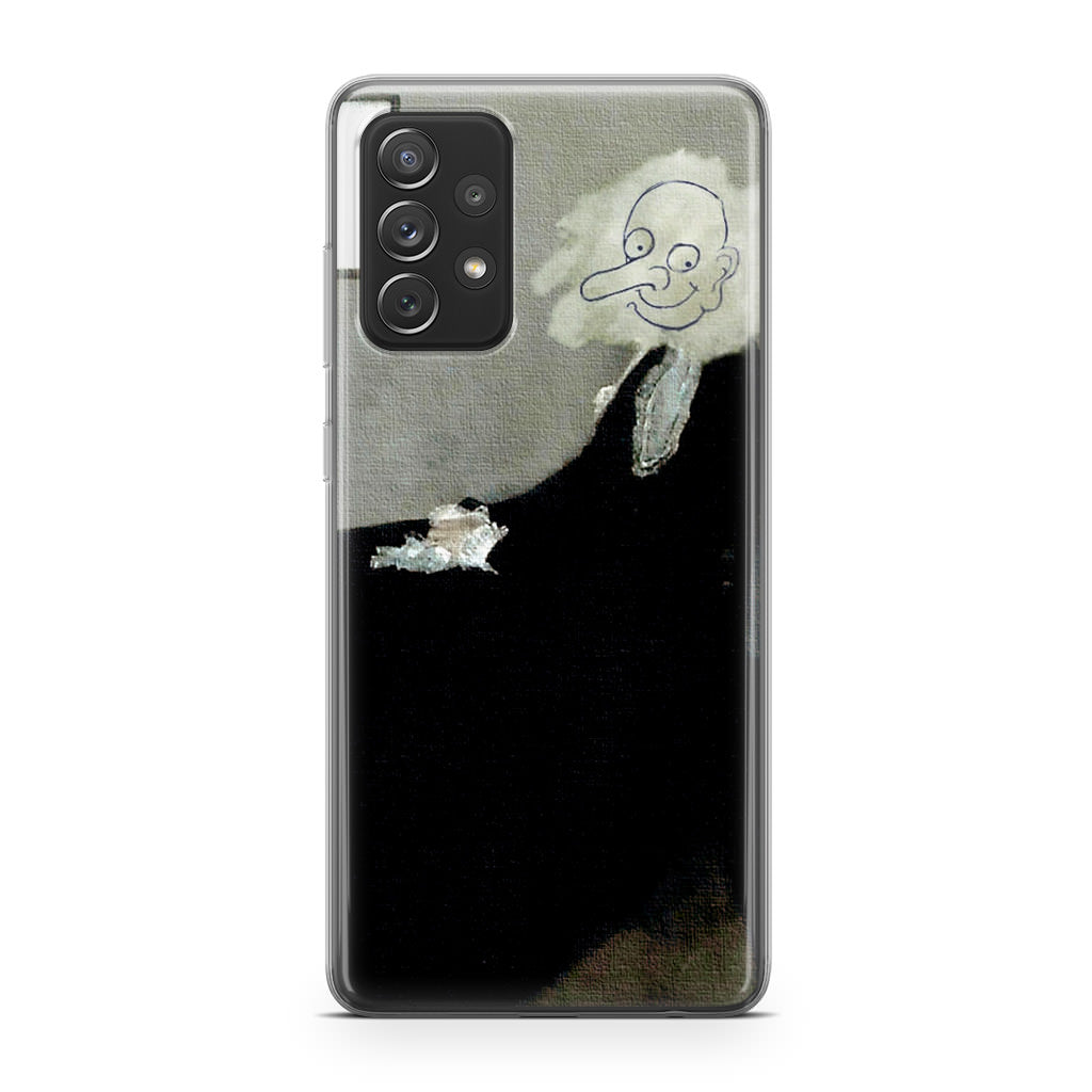 Whistler's Mother by Mr. Bean Galaxy A53 5G Case