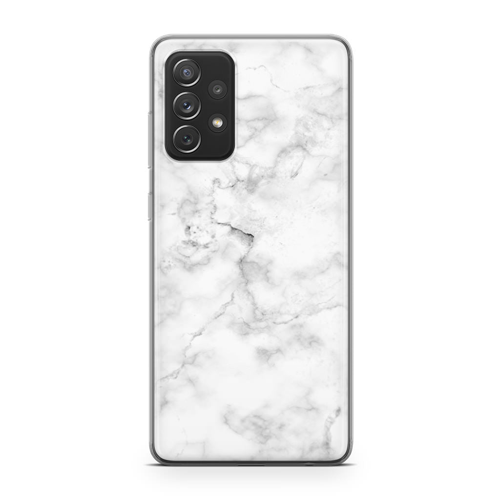 White Marble Galaxy A53 5G Case