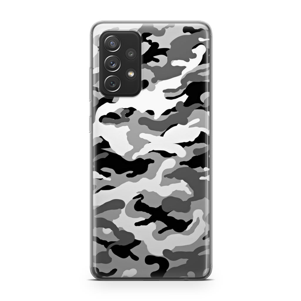 Winter Army Camo Galaxy A53 5G Case