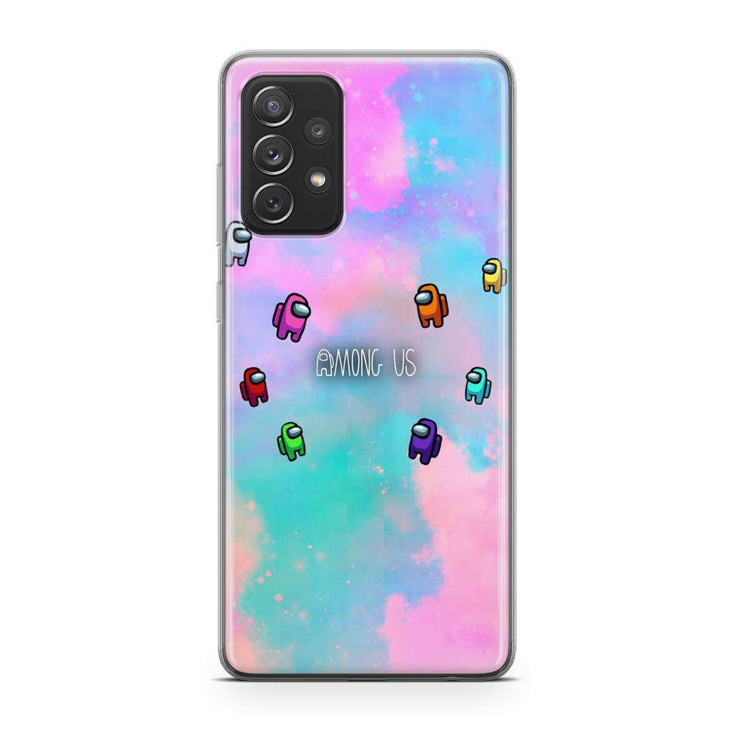 Among Us Colorful Galaxy A23 5G Case