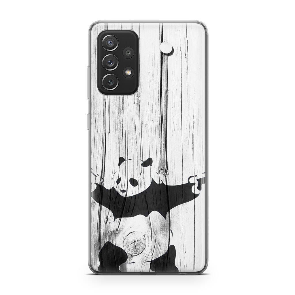 Banksy Graffiti Panda Galaxy A23 5G Case