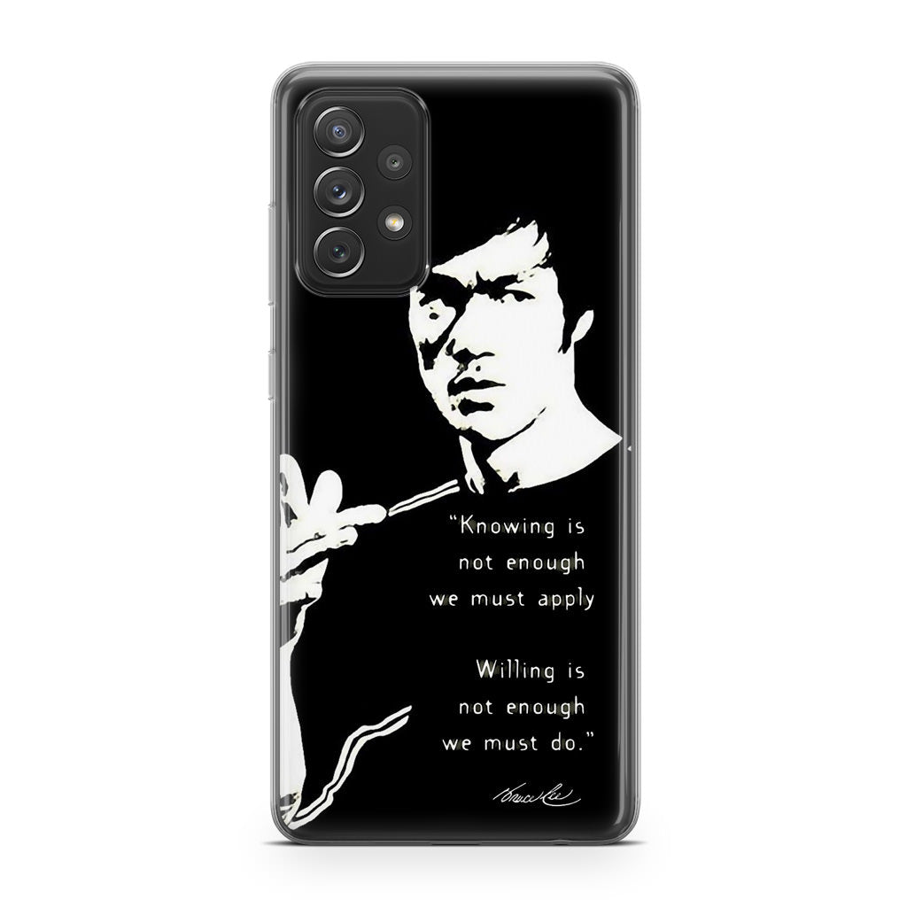 Bruce Lee Quotes Galaxy A23 5G Case