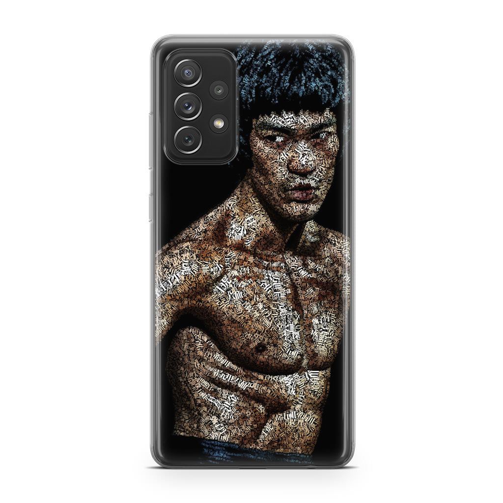 Bruce Lee Typograph Galaxy A53 5G Case