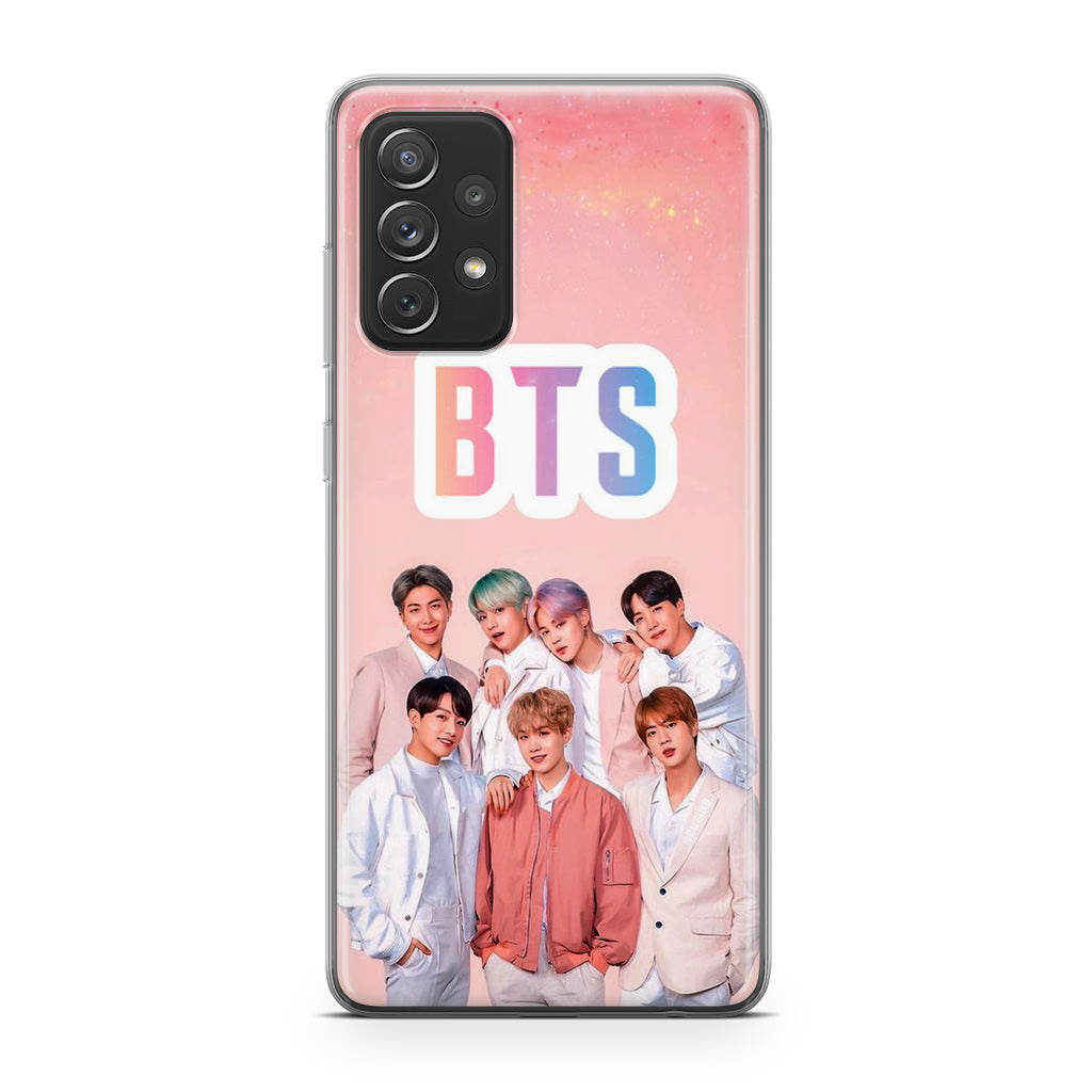 BTS Member in Pink Galaxy A23 5G Case