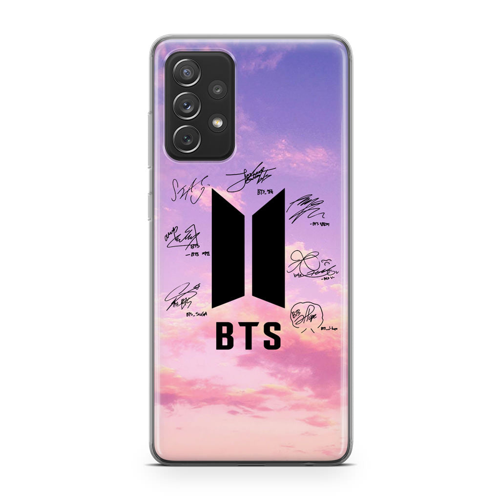 BTS Signature 2 Galaxy A53 5G Case