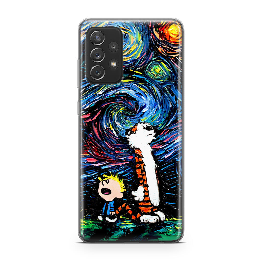Calvin Art At Starry Night Galaxy A23 5G Case