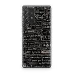 Fix You Lyrics Galaxy A53 5G Case