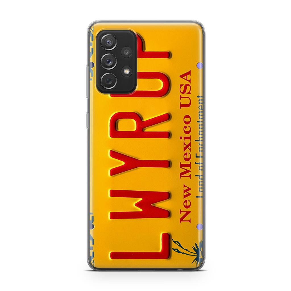 LWYRUP License Plate Galaxy A23 5G Case