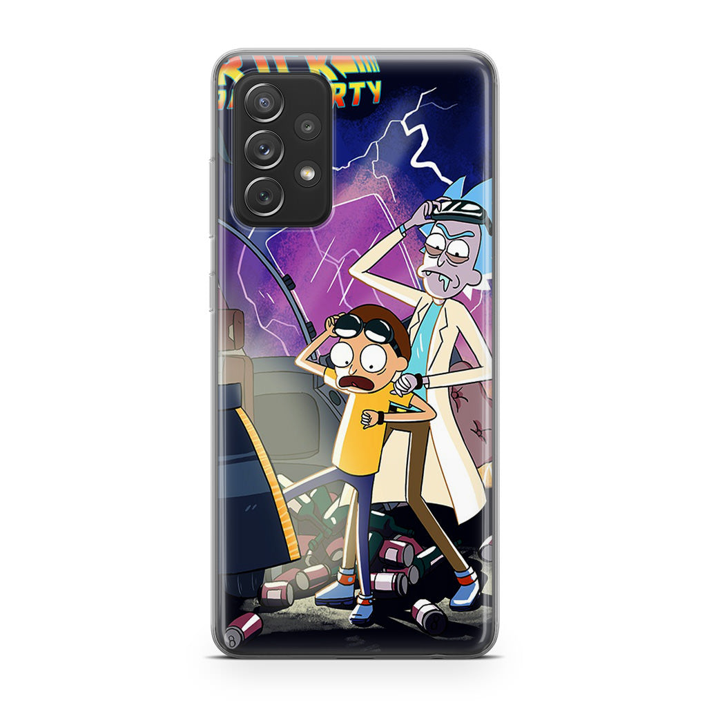 Rick And Morty Back To The Future Galaxy A23 5G Case