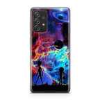 Rick And Morty Flat Galaxy Galaxy A53 5G Case