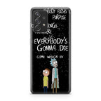 Rick And Morty Quotes Galaxy A53 5G Case