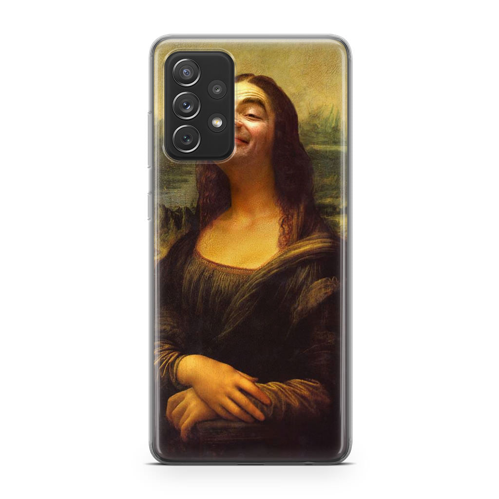 Rowan Atkinson Monalisa Funny Galaxy A23 5G Case