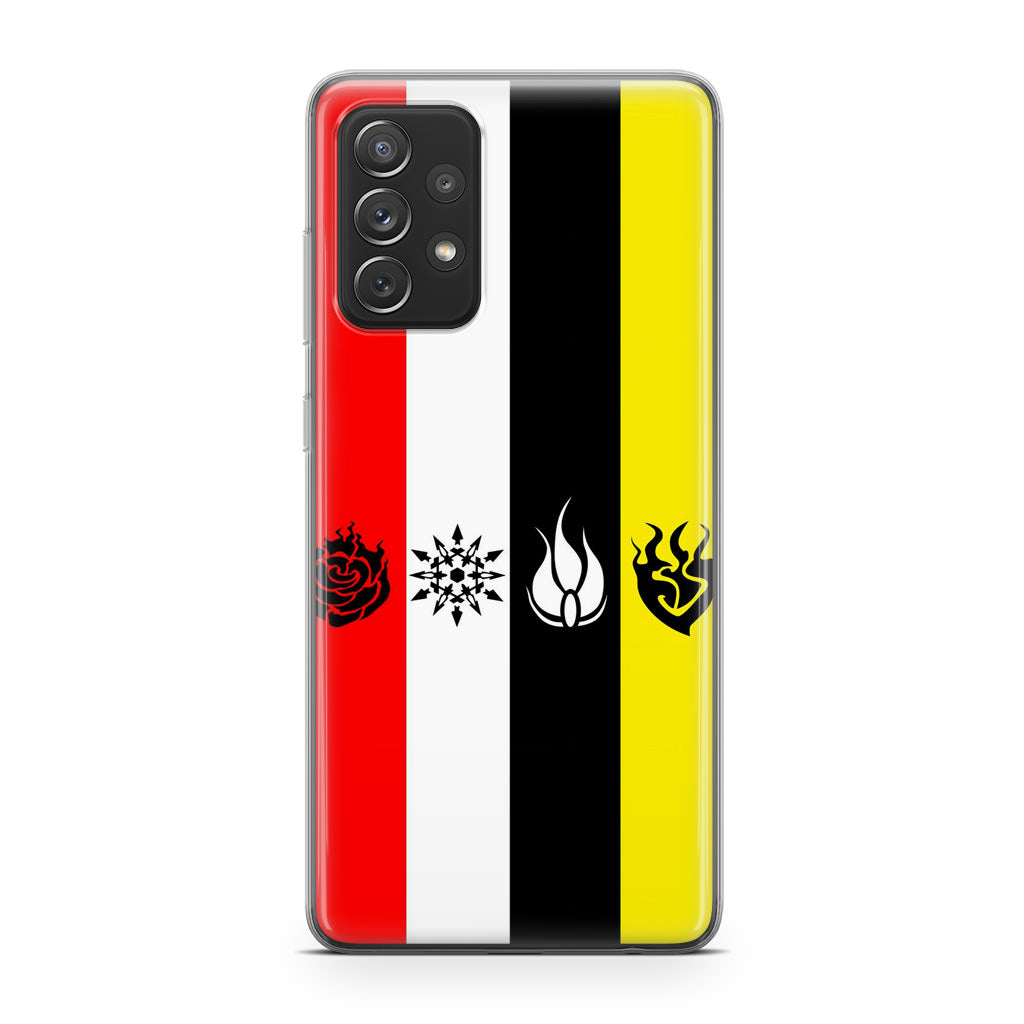 RWBY All Symbols Galaxy A53 5G Case
