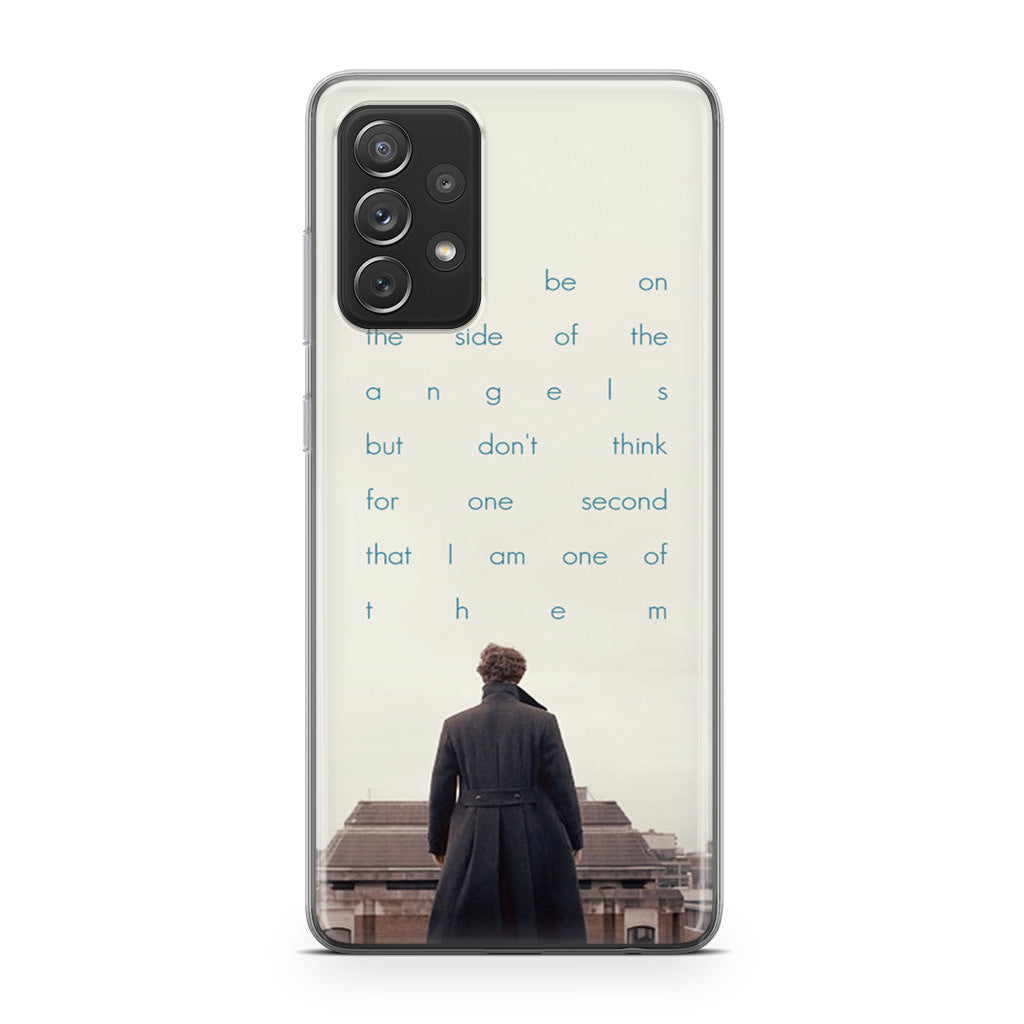 Sherlock Holmes Quote Galaxy A53 5G Case
