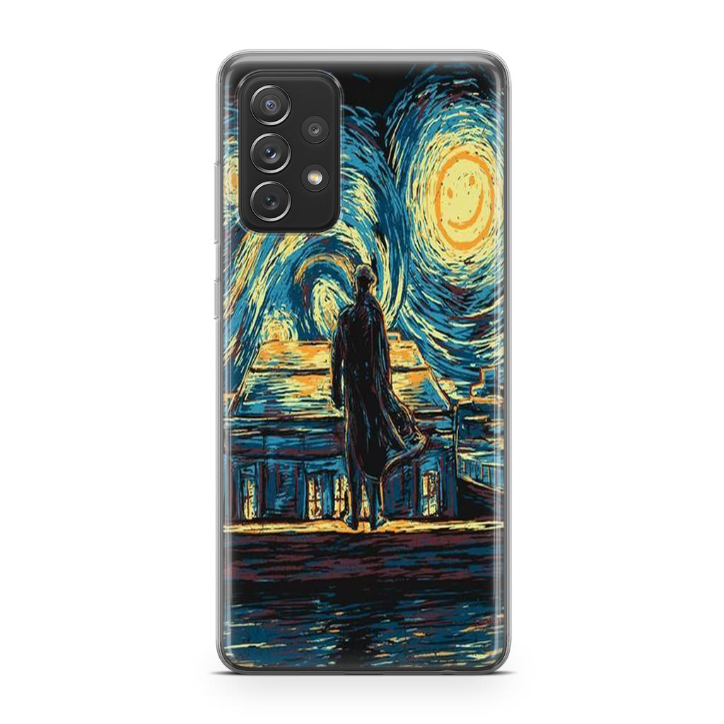 Sherlock Starry Night Galaxy A23 5G Case