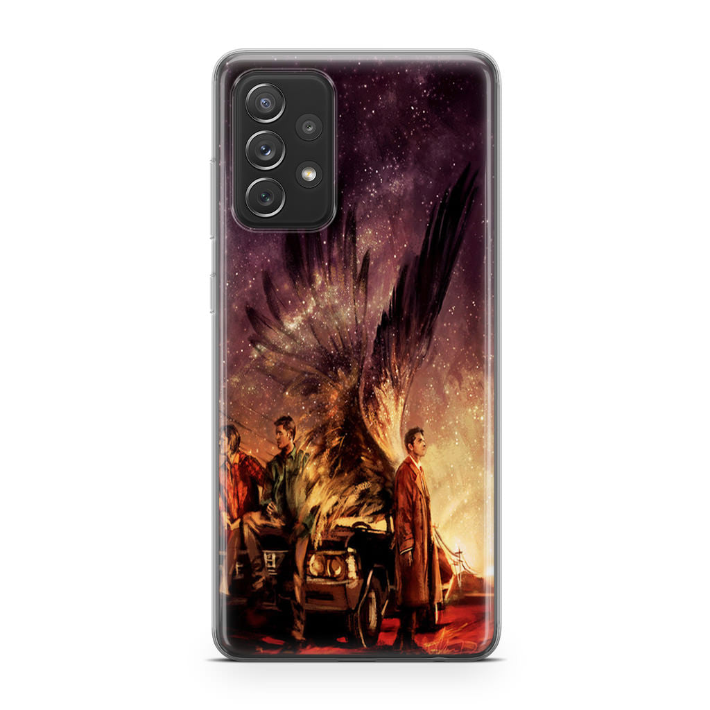 Supernatural Painting Art Galaxy A23 5G Case