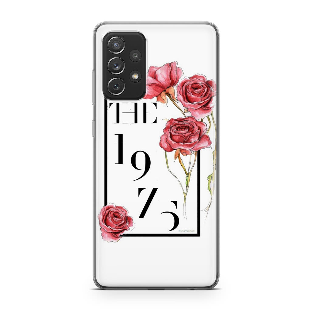 The 1975 Rose Galaxy A23 5G Case