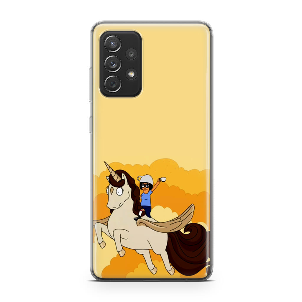 Tina Belcher And Unicorn Galaxy A23 5G Case
