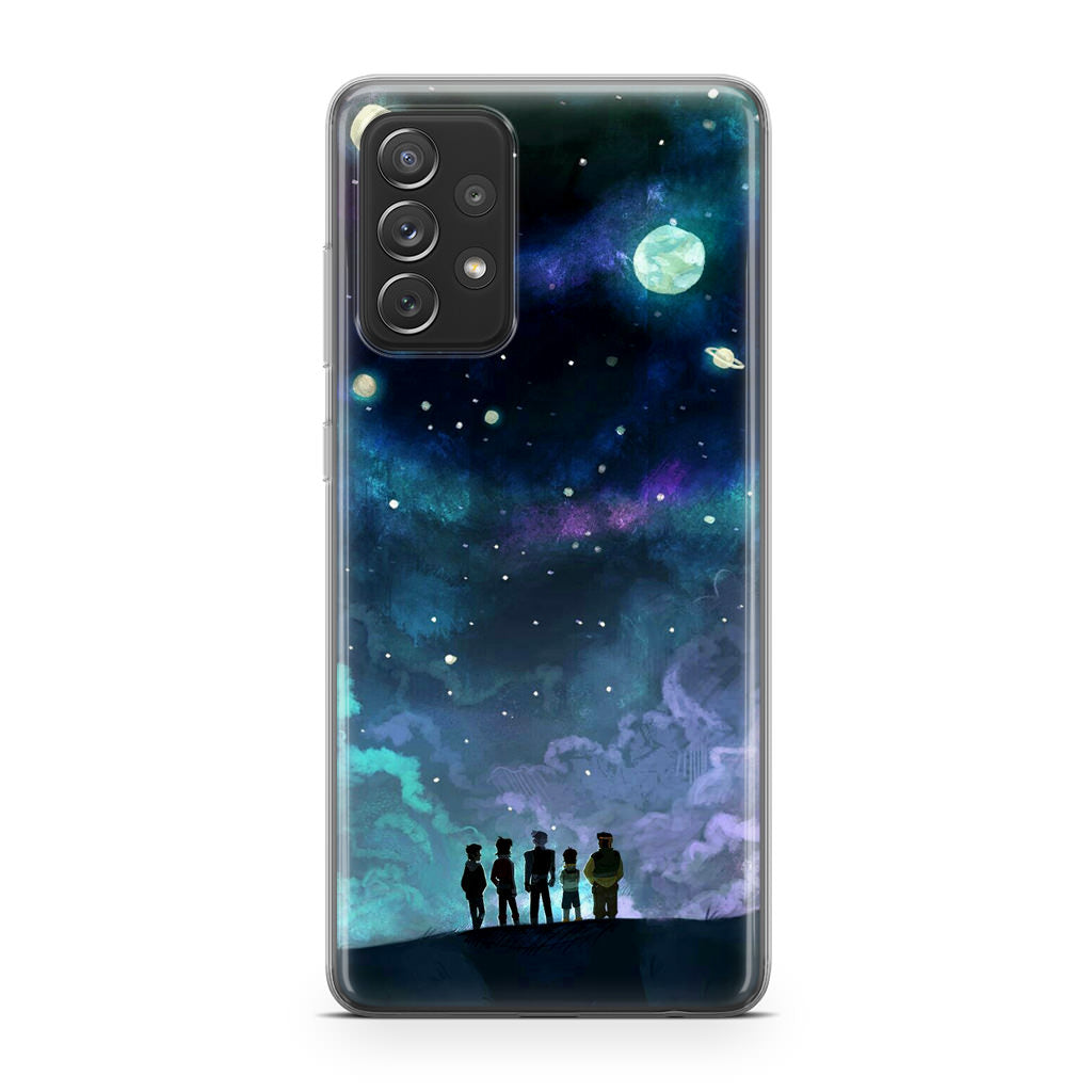 Voltron In Space Nebula Galaxy A23 5G Case