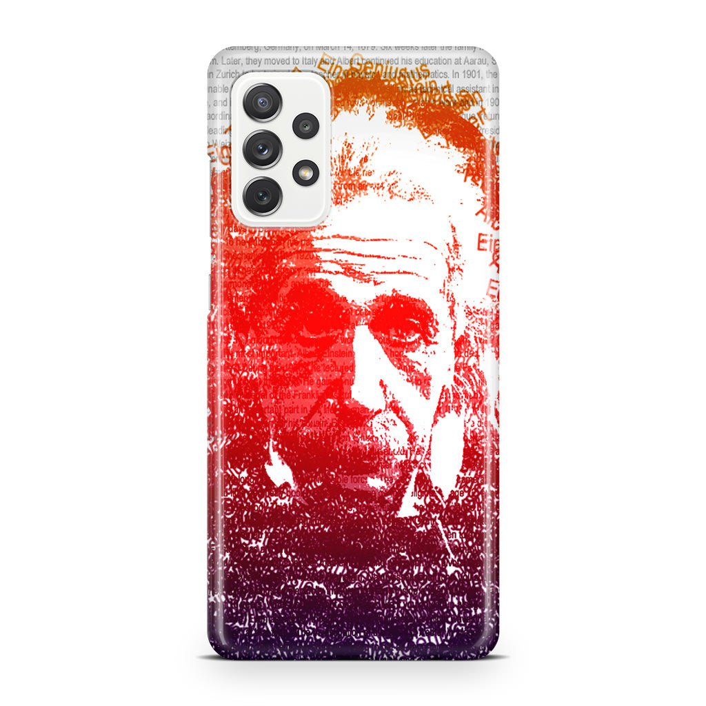 Albert Einstein Art Galaxy A23 5G Case