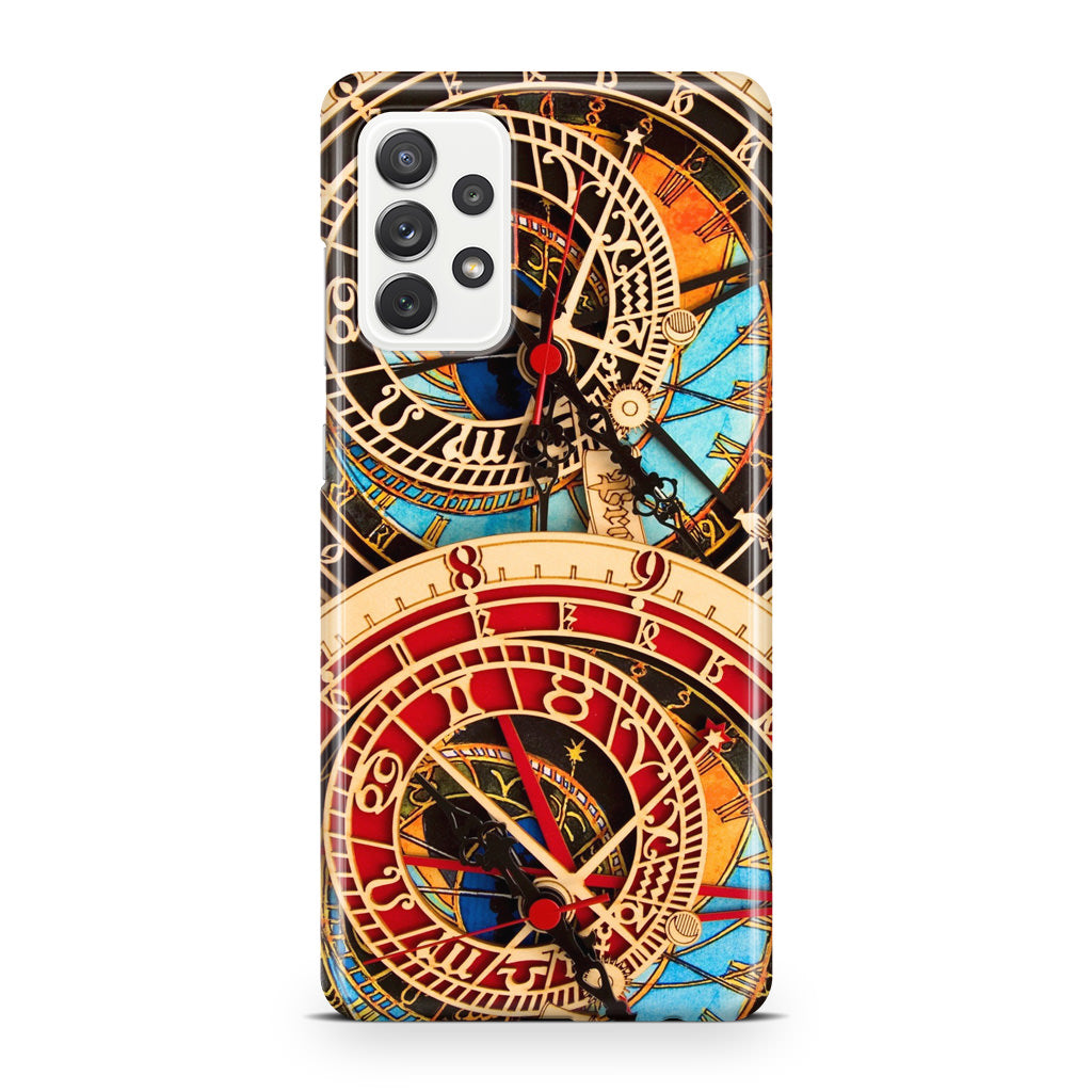 Astronomical Clock Galaxy A23 5G Case