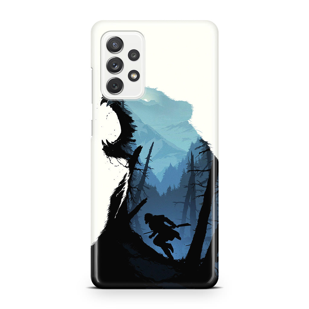 Bear Hunter Art Galaxy A23 5G Case
