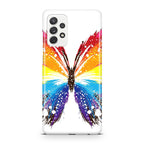 Butterfly Abstract Colorful Galaxy A23 5G Case