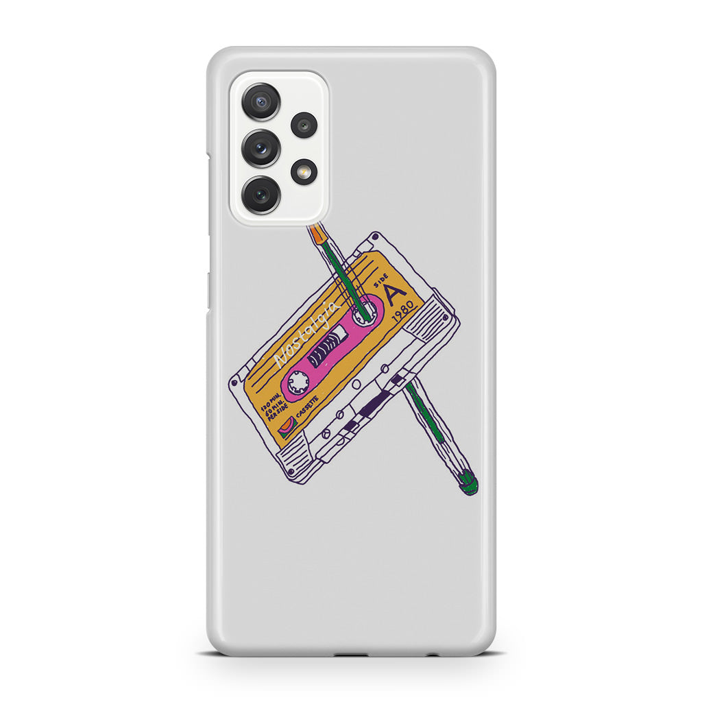 Cassete Tape Old Galaxy A23 5G Case