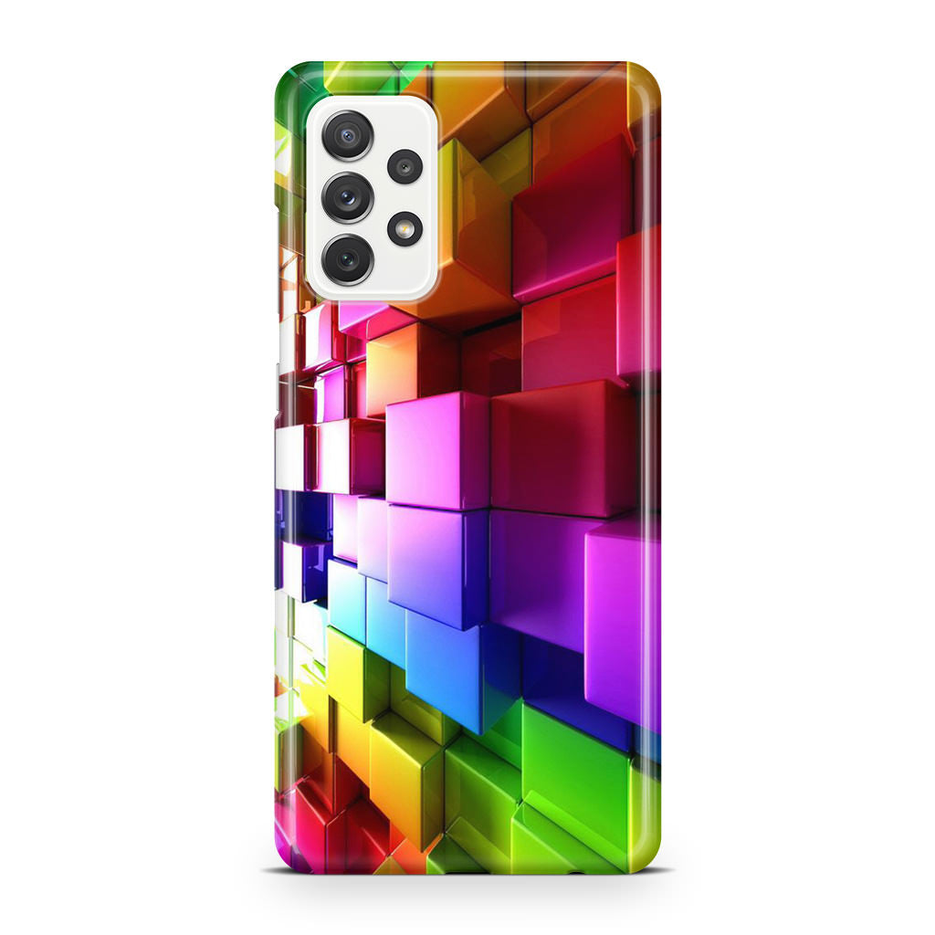 Colorful Cubes Galaxy A23 5G Case
