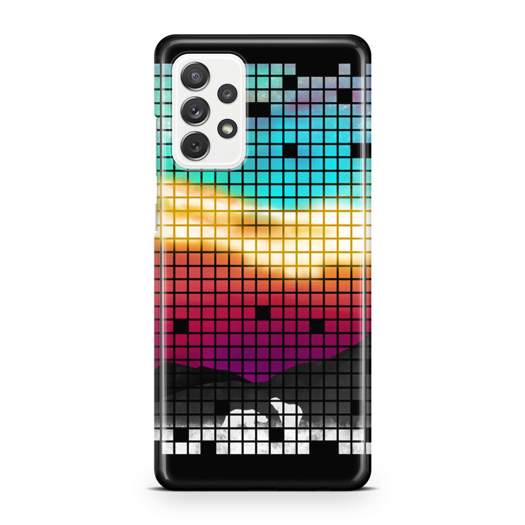 Enjoy The Aurora Galaxy A23 5G Case