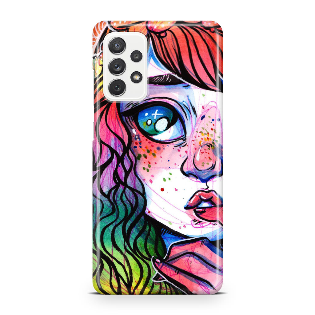 Eyes And Braids Galaxy A23 5G Case