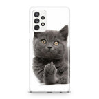 Finger British Shorthair Cat Galaxy A23 5G Case