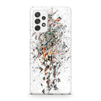 Fragmantacia Art Human Abstract Galaxy A23 5G Case