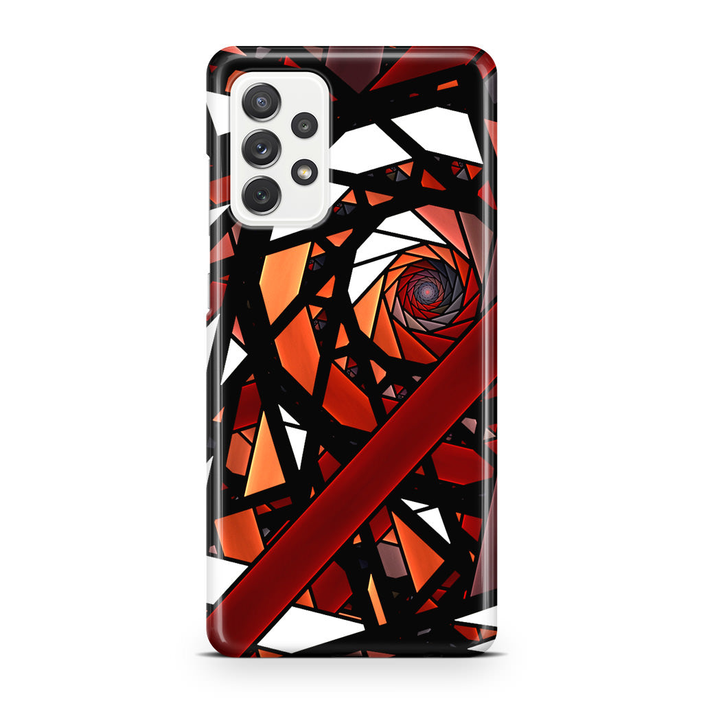 Geometric Galaxy A23 5G Case