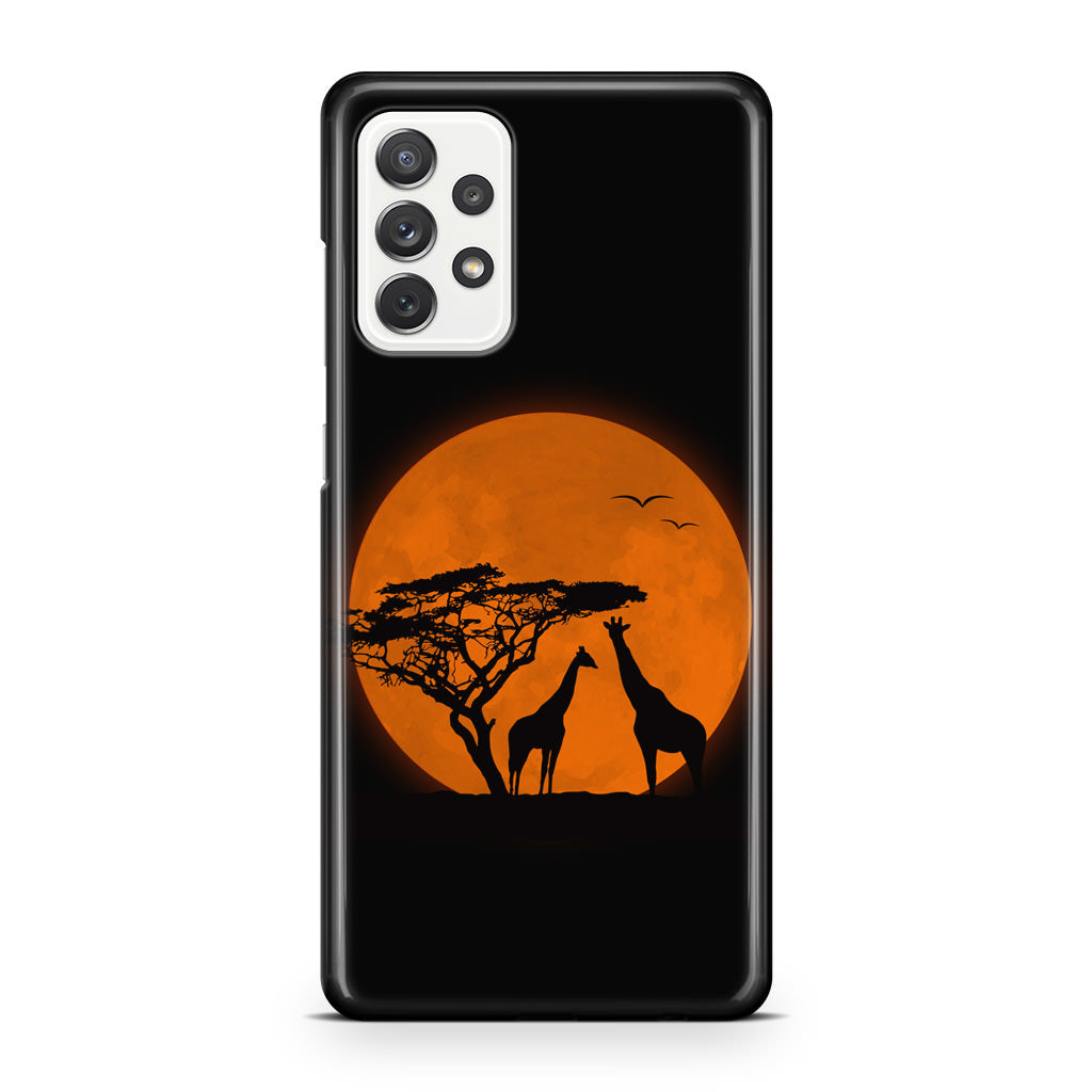 Giraffes Silhouette Galaxy A23 5G Case