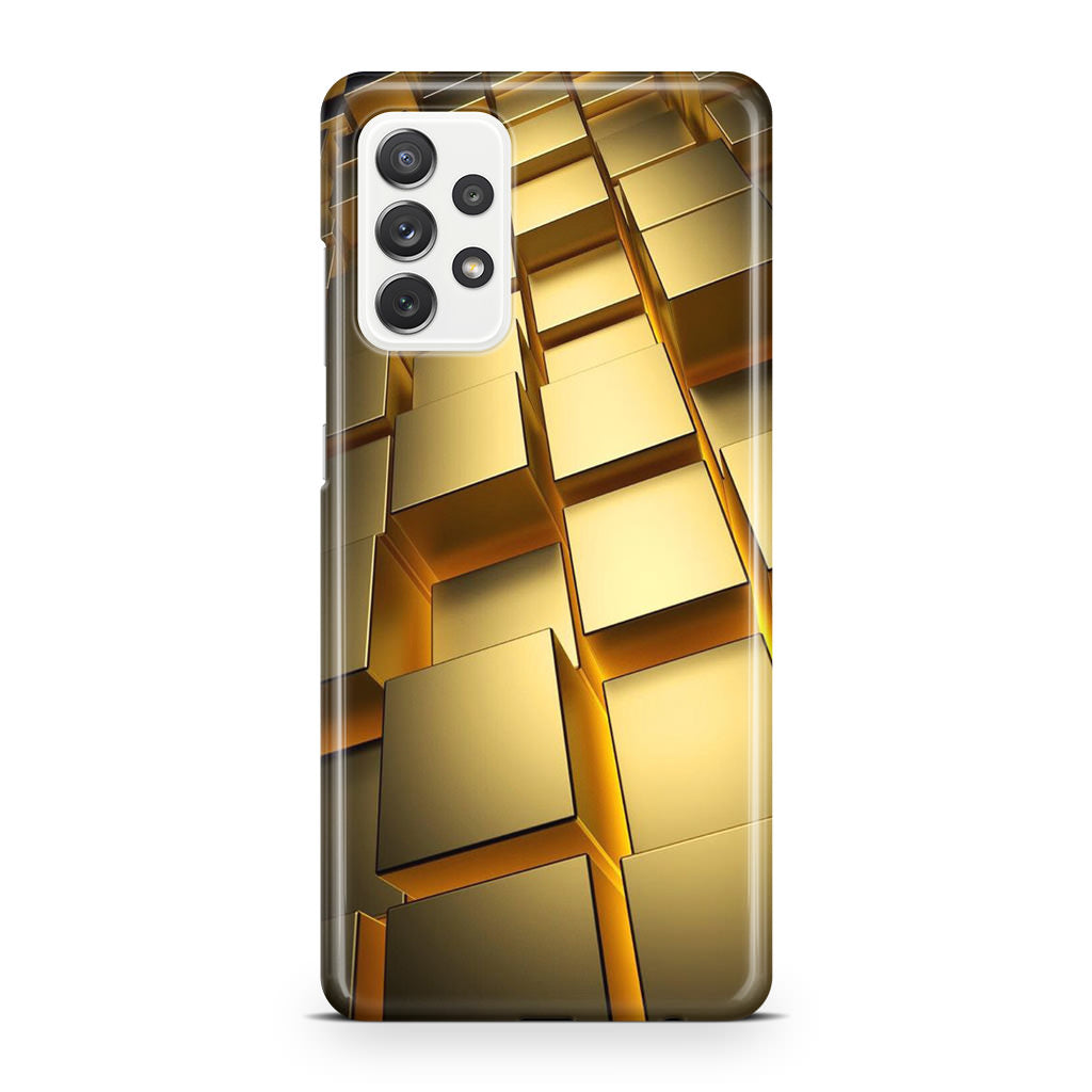 Golden Cubes Galaxy A23 5G Case