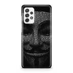 Guy Fawkes Mask Anonymous Galaxy A23 5G Case