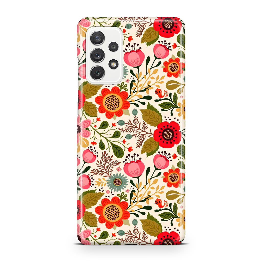 Hello Spring Pattern Galaxy A23 5G Case