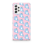Horned Whales Pattern Galaxy A23 5G Case