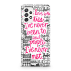 John Green Quotes I'm in Love With Cities Galaxy A23 5G Case
